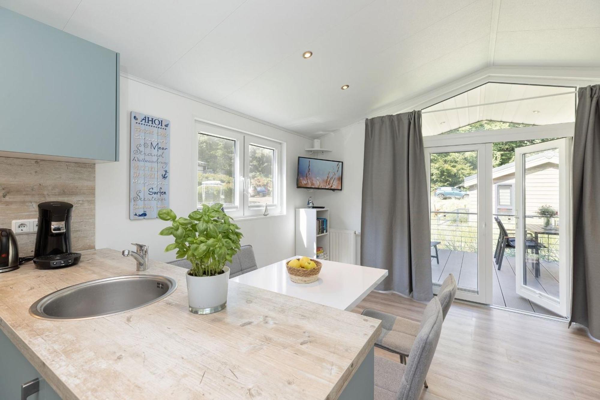OstseeCamp Lübecker Bucht Ferienhaus Strandläufer Haffkrug Exterior foto